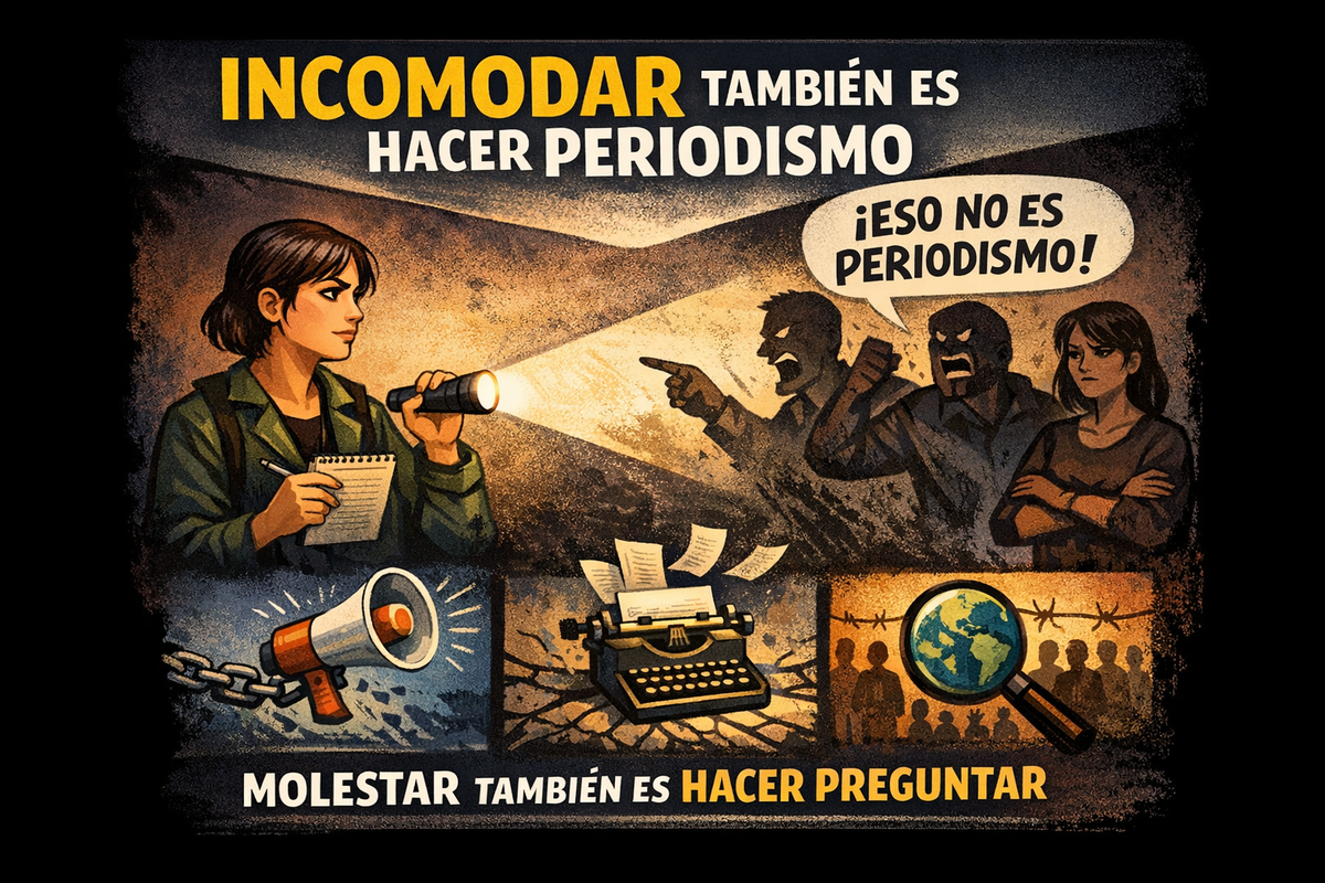 Incomodar también es hacer periodismo